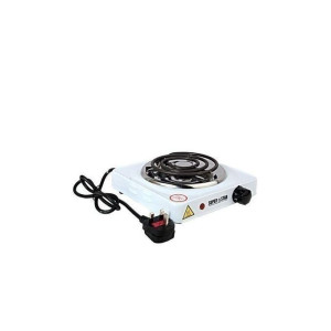 Electric Cooker Hot Plate-Single Ring Face-White