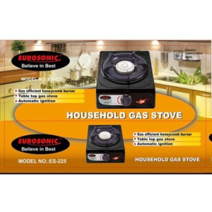 Eurosonic Cooking Gas Stove Single Top-Perfect For Home $ School
