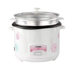 Pyramid Rice Cooker 2 Ltr With Stick Inner Steamer
