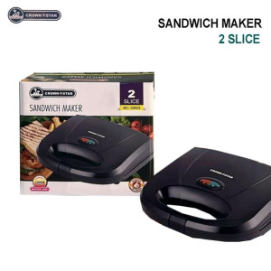 Crown Star SandWich Maker 2Slice. MC-SM88