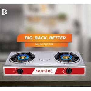 Sonik DELUXE THREE BURNER STEEL TOP BODY