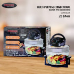 Eurosonic 20 Litres Premium Convection Halogen Oven Cooker