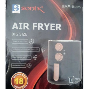 Sonik Japan Air Fryer With 360° Rotation 6.0L