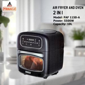 Pinnacle Air Fryer And Oven 2 IN 1 PAF 1150-A-10L