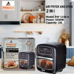 Pinnacle Air Fryer And Oven 2 IN 1 PAF 1150-A-10L